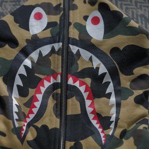 Bape Reversible Shark Full Zip Hoodie
